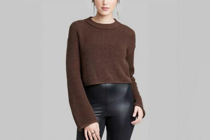 Naiste Crewneck Boxy Pullover-kampsun Target Wild Fable